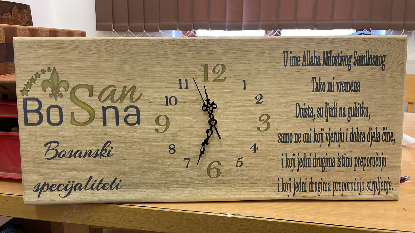 Wanduhr nach Wunsch