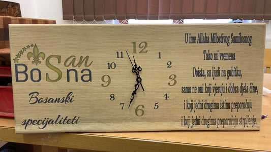 Wanduhr nach Wunsch